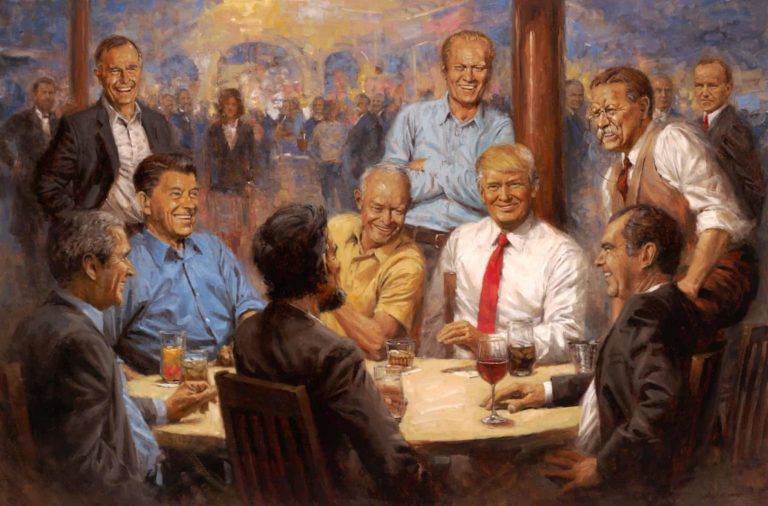 There’s a new painting in the White House