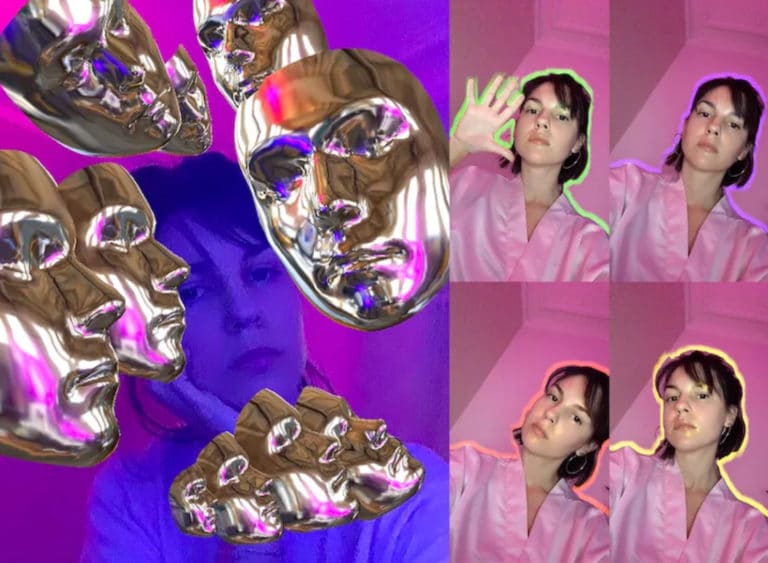Good to know: Jade Roche aka @ramenpolanski and her psychedelic Instagram face filters