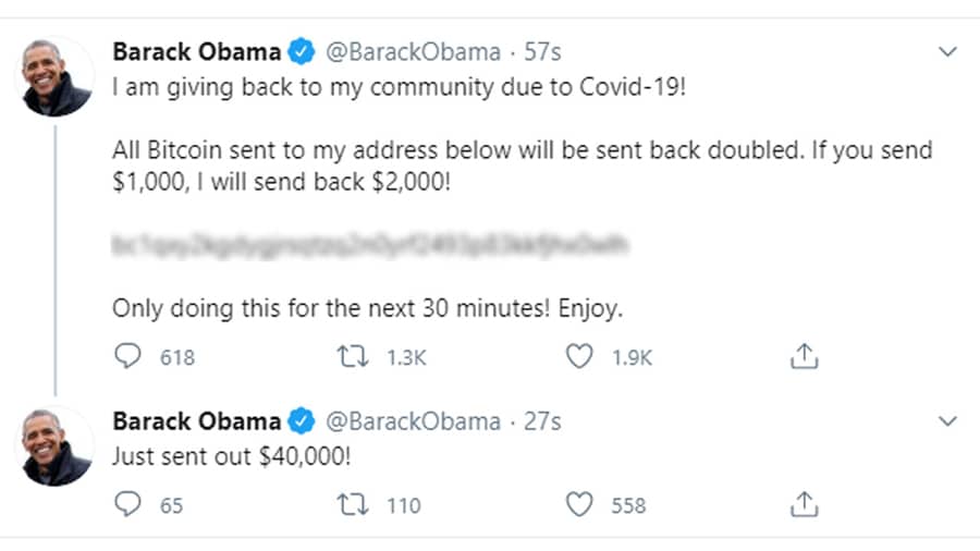 Obama, Musk, Gates and other high-profile Twitter accounts hacked in Bitcoin scam