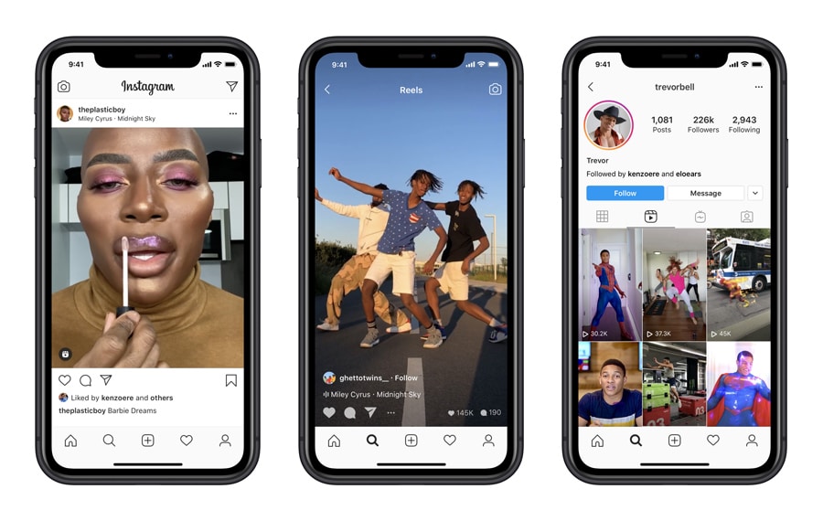 Facebook launches Reels on Instagram to replace TikTok