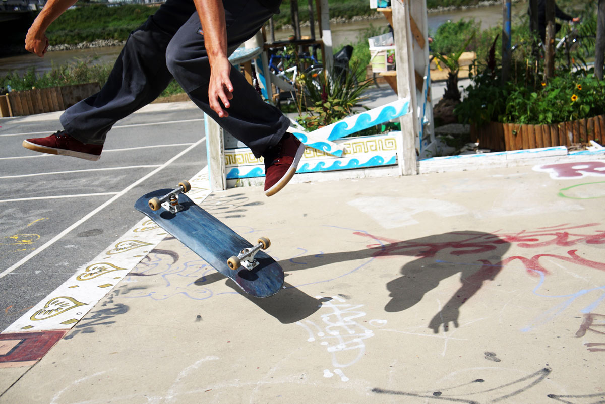 Jason Knight’s skateboards aim to ramp up recycling