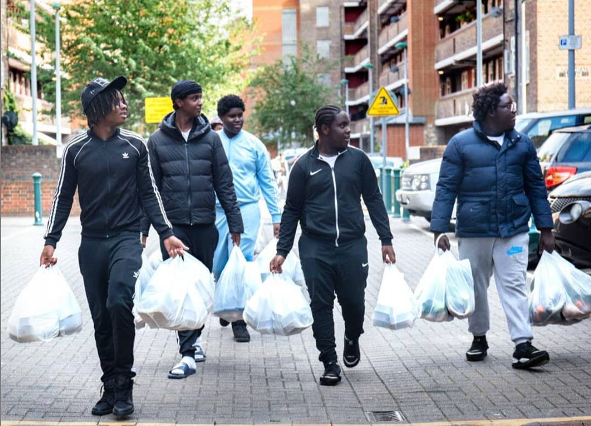 Meet the teenagers running a community food shop on a Hackney estate
