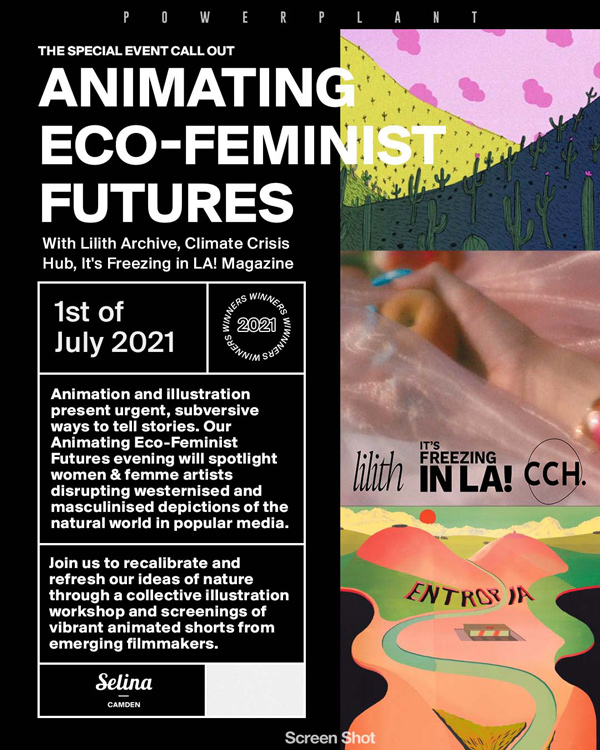 Animating Eco-Feminist Futures: an event to discover alternative depictions of the natural world