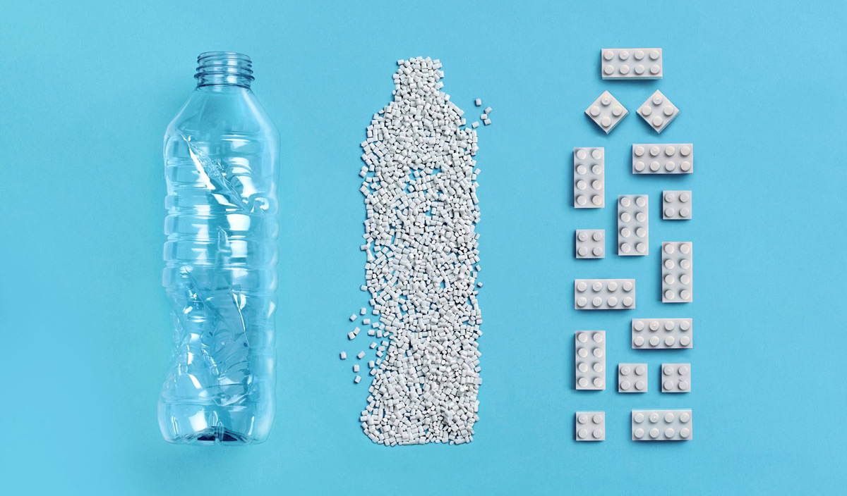 Bottles to bricks: LEGO is making greener bricks from recycled plastic
