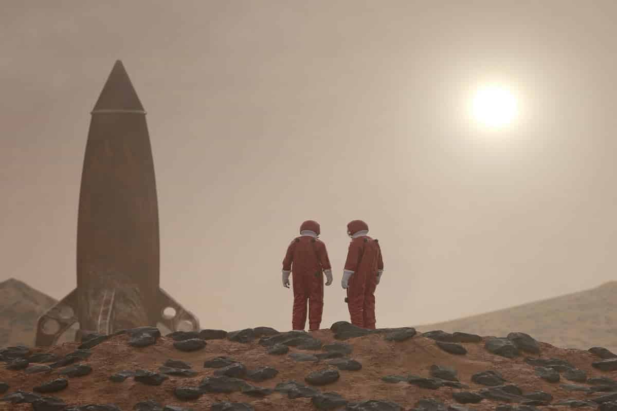 Scientists have found the perfect solution to building on Mars: human blood