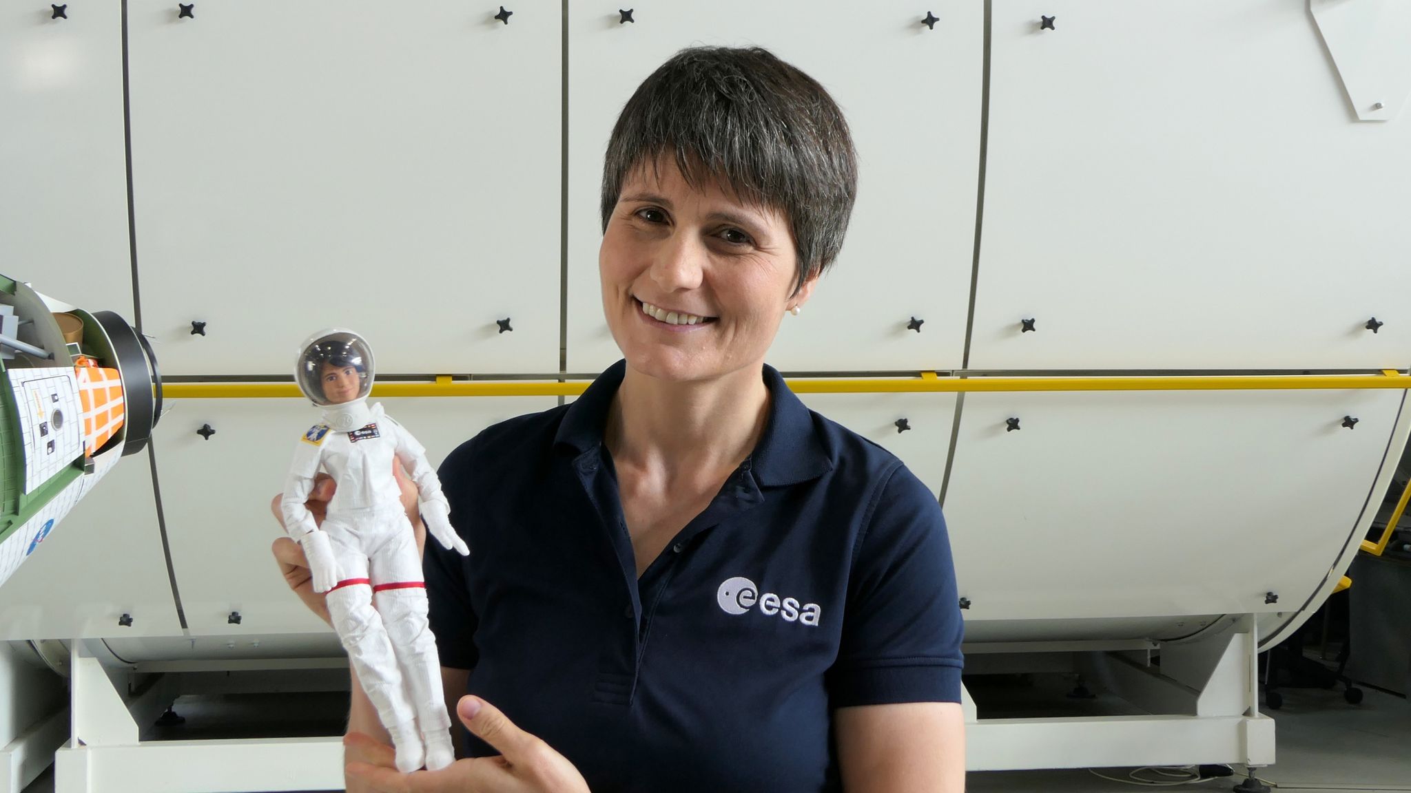 Barbie sent a doll on a zero-gravity flight to inspire young girls to work in space and STEM