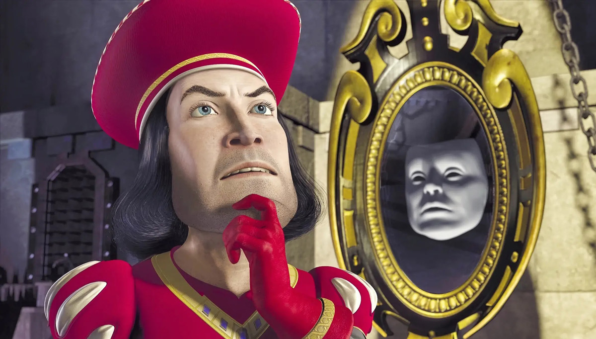 Dear internet, please stop calling people with short hair Lord Farquaad