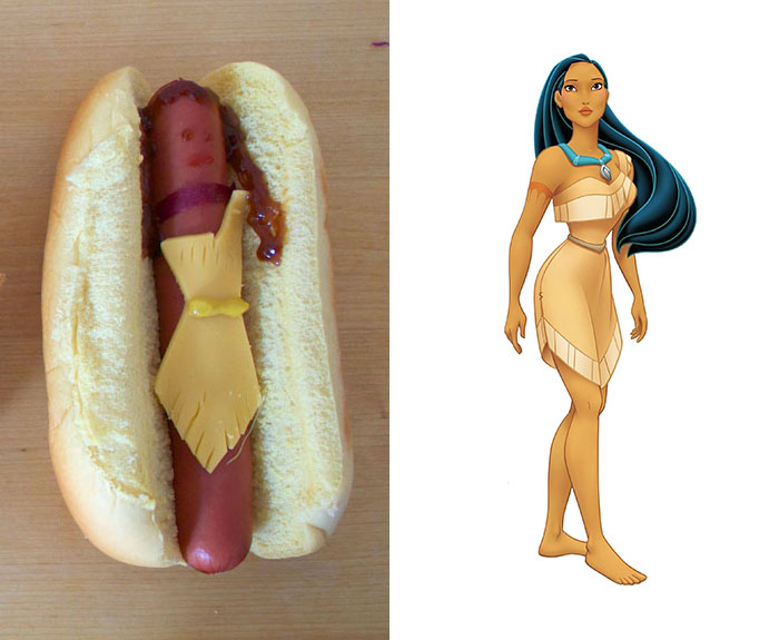 These Disney princesses reimagined as HOT DOGS will haunt you in your dreams