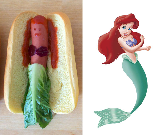 These Disney princesses reimagined as HOT DOGS will haunt you in your dreams