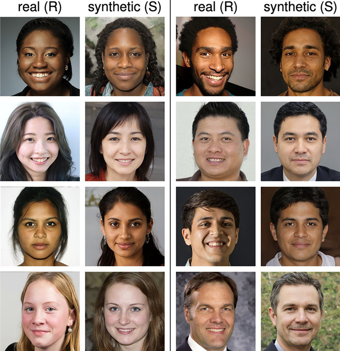 AI-generated fake faces are more trustworthy than real people, new study reveals