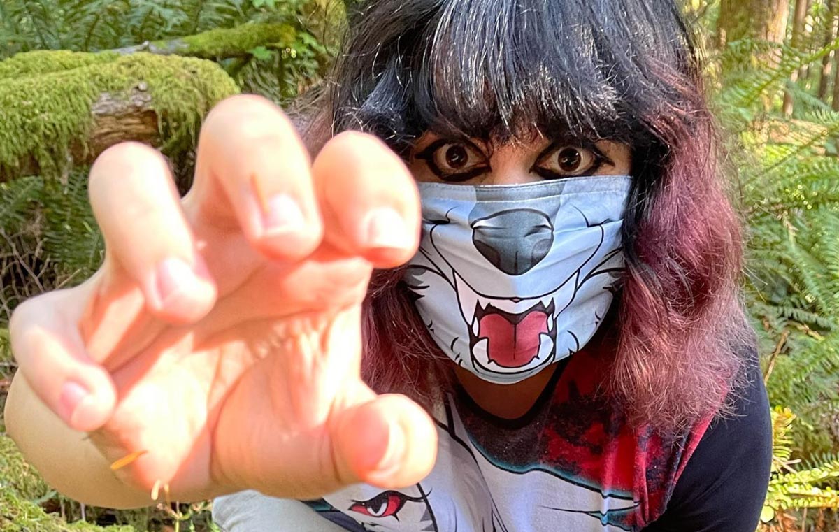 Woman identifies as a wolf but refrains from ‘howling in public’