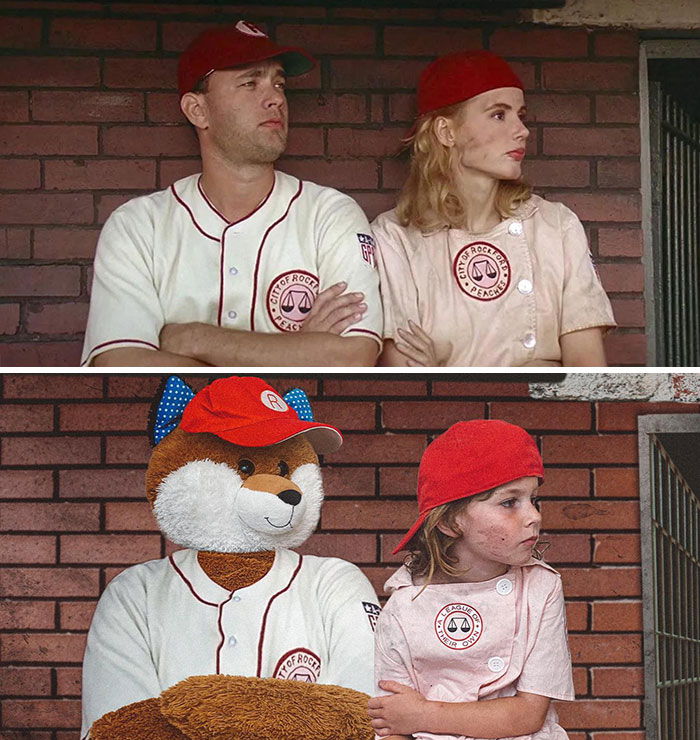 30 iconic movie scenes recreated by a dad and daughter duo