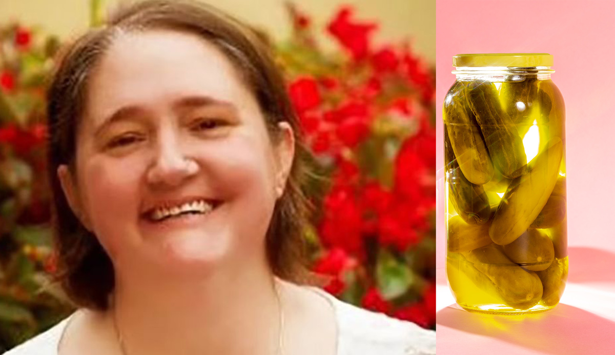 Teacher accused of ‘BITING two students over a jar of pickles’ claims she only ‘LICKED’ them