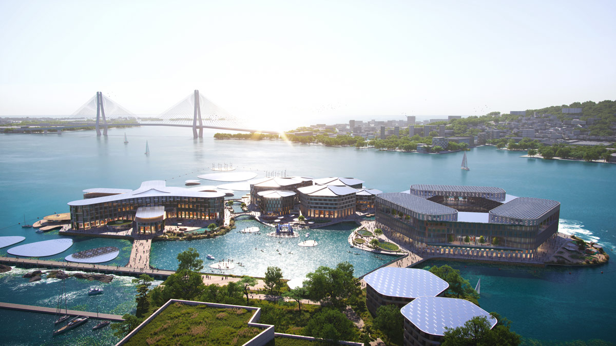 South Korea is building a ‘floating city’ to survive rising sea levels