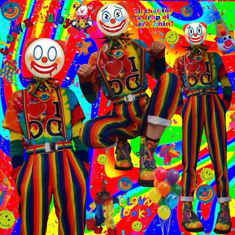 Inside clowncore, the aesthetic reclaiming our love for clowns with vibrant humour