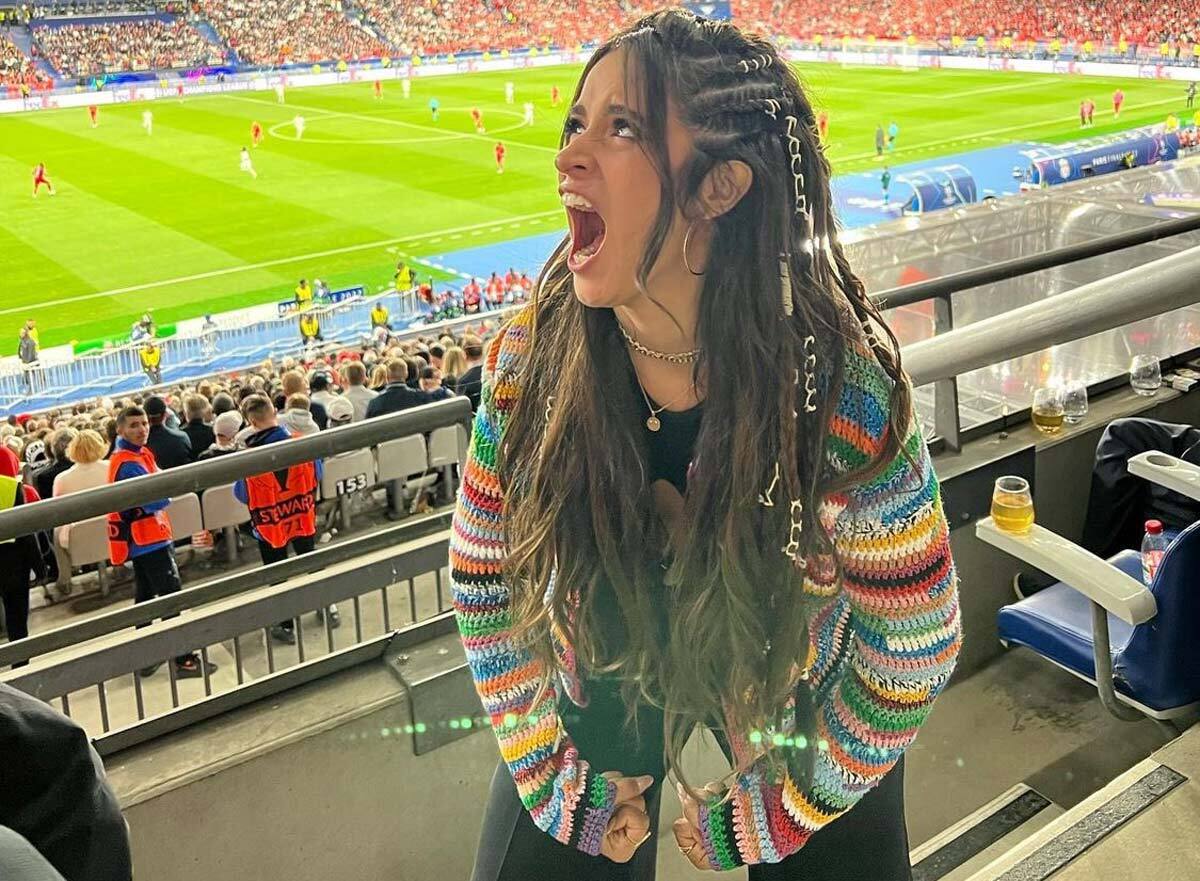 ‘Very rude but whatever’: Camila Cabello calls out UEFA fans for chanting over her performance