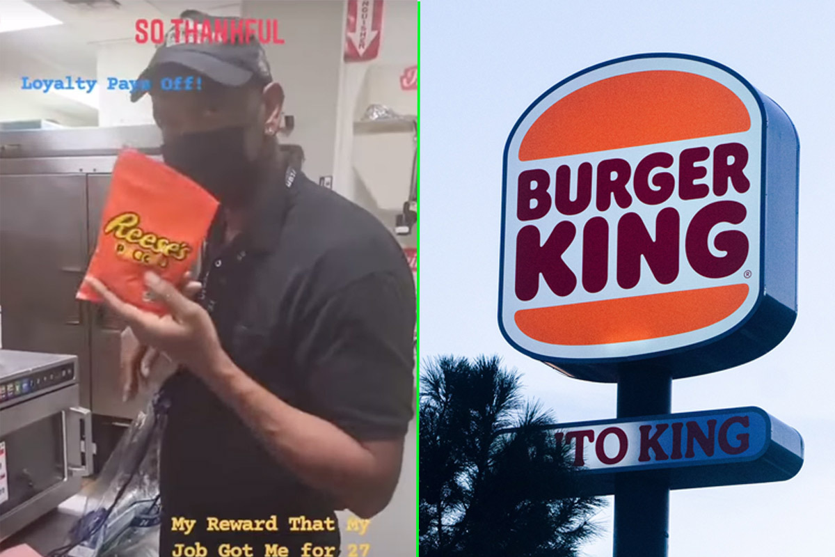 Loyal Burger King employee in tears after raising $150,000 on GoFundMe