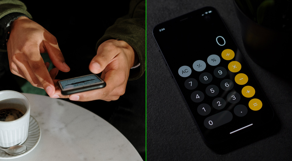 If your partner has two calculator apps, they might be cheating on you