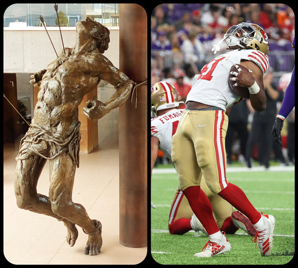 Artist compares iconic sports moments to classical art and the results are hilarious