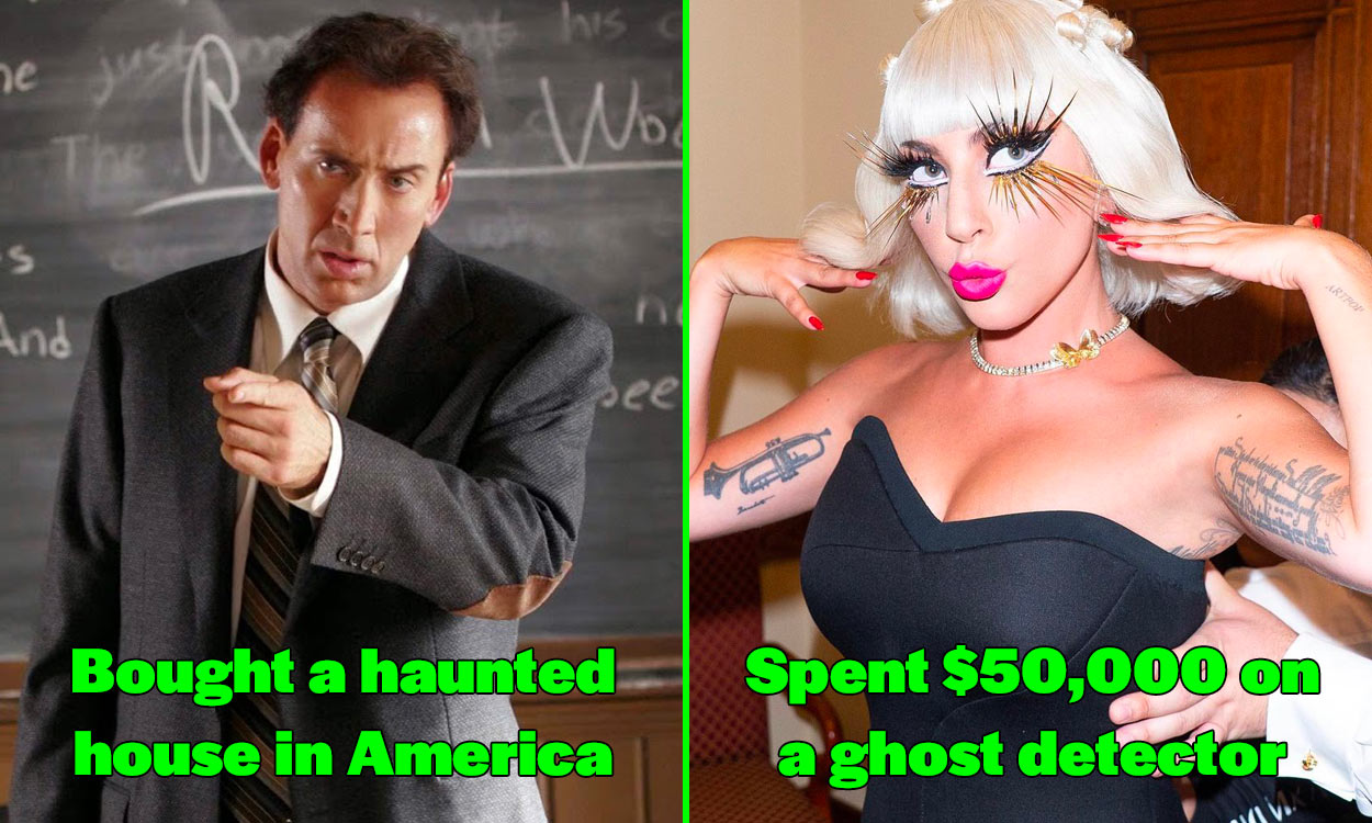 10 ridiculous things celebrities have spent their money on