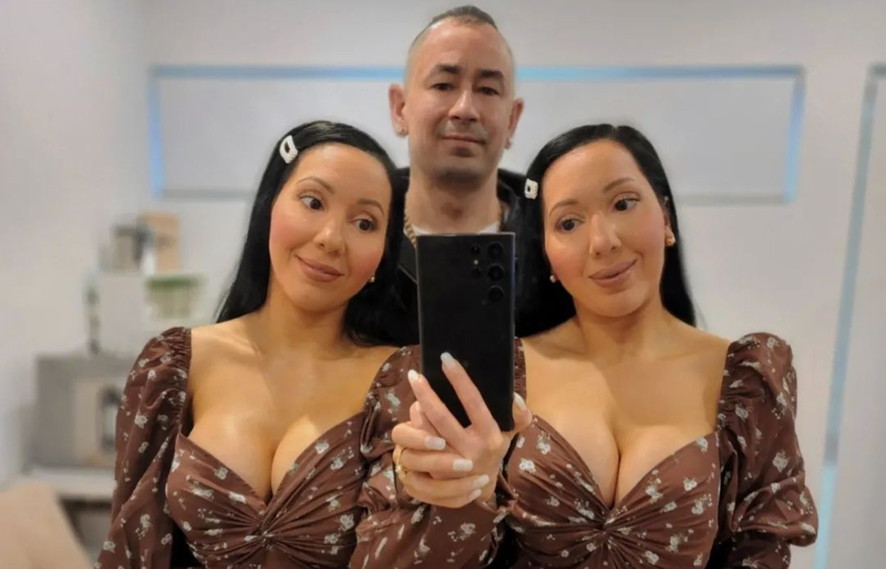 Introducing the world’s most identical twins… and their shared fiancé
