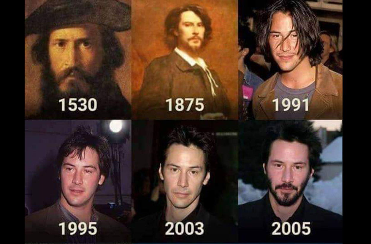 Some people believe that Keanu Reeves and Sandra Bullock are vampires