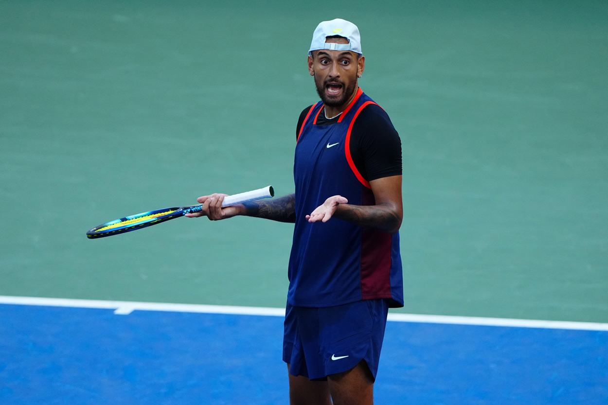 Nick Kyrgios complains about US Open crowd smoking weed during match