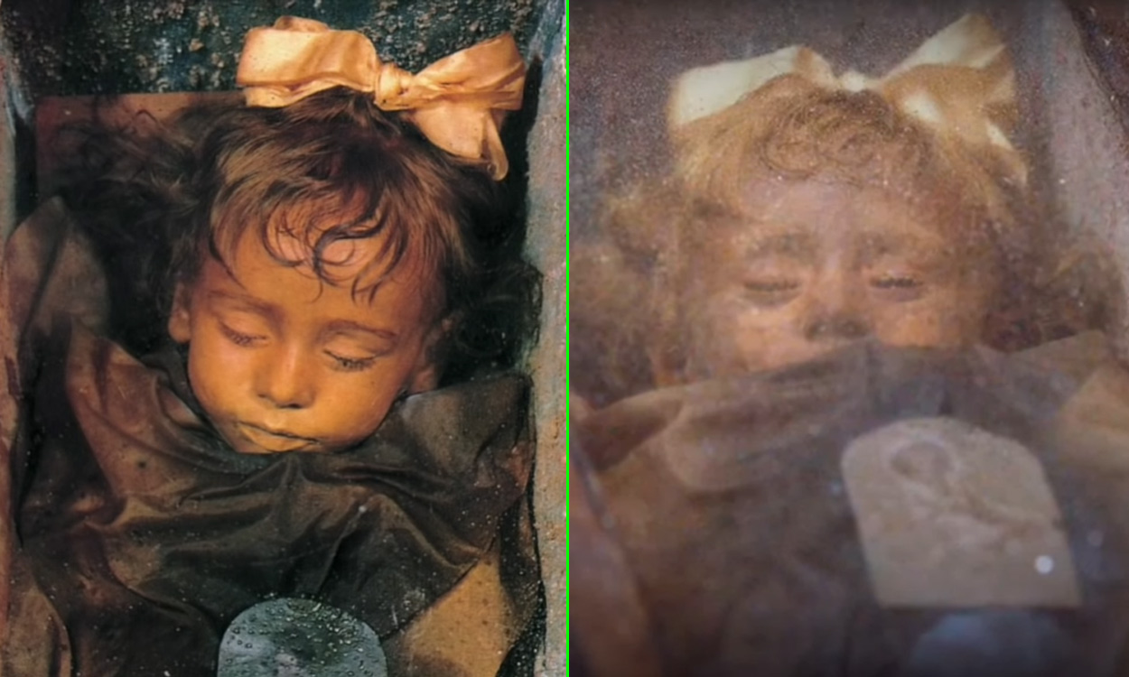Preserved body of a two-year-old girl is said to be the ‘world’s most beautiful mummy’