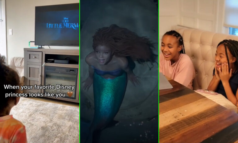TikTok highlights the importance of representation as young fans react to ‘The Little Mermaid’ trailer