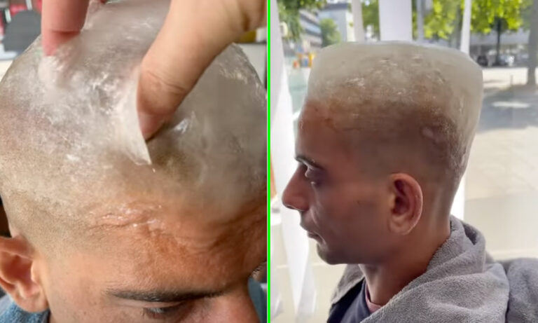Introducing the ice haircut, the latest gel-tastic TikTok hair trend celebrating all things square