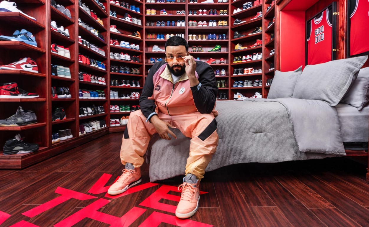 DJ Khaled wants you to sleep in his ‘legendary’ sneaker closet for a mere $11 per night