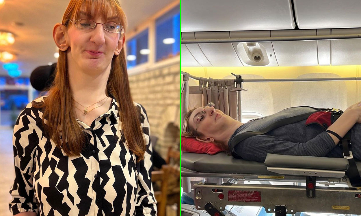 World’s tallest living woman finally flies after aeroplane crew makes surprising accommodation