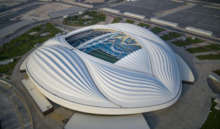 Are Qatar’s space-age World Cup stadiums the future of sports and climate change?