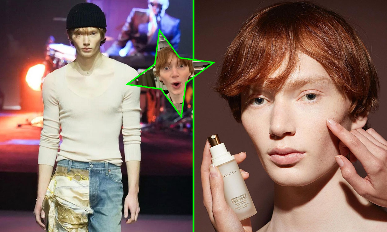How TikToker and Gucci model Calum Harper is putting the fun back into the fashion industry