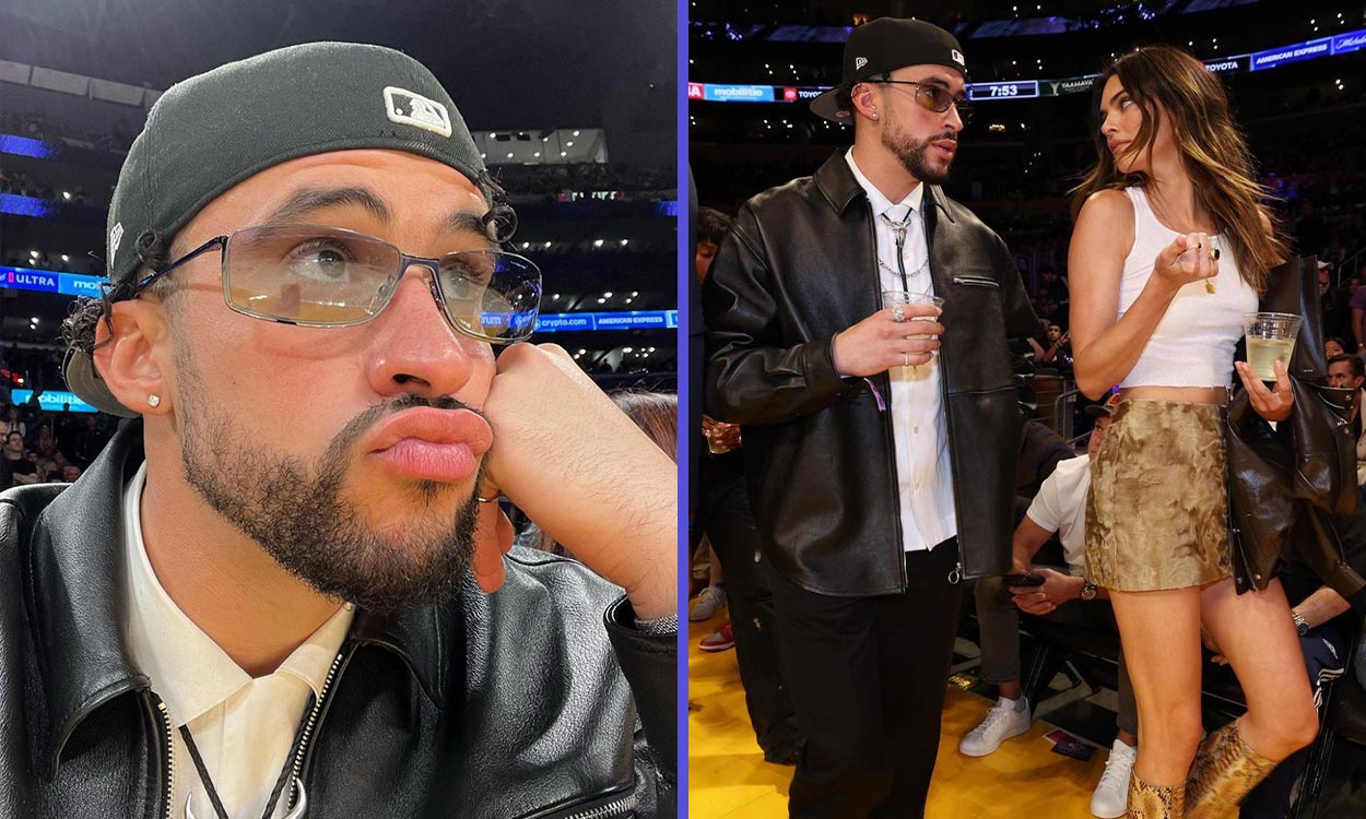Courtside love… or not: Kendall Jenner and Bad Bunny fail the viral Green Line love test