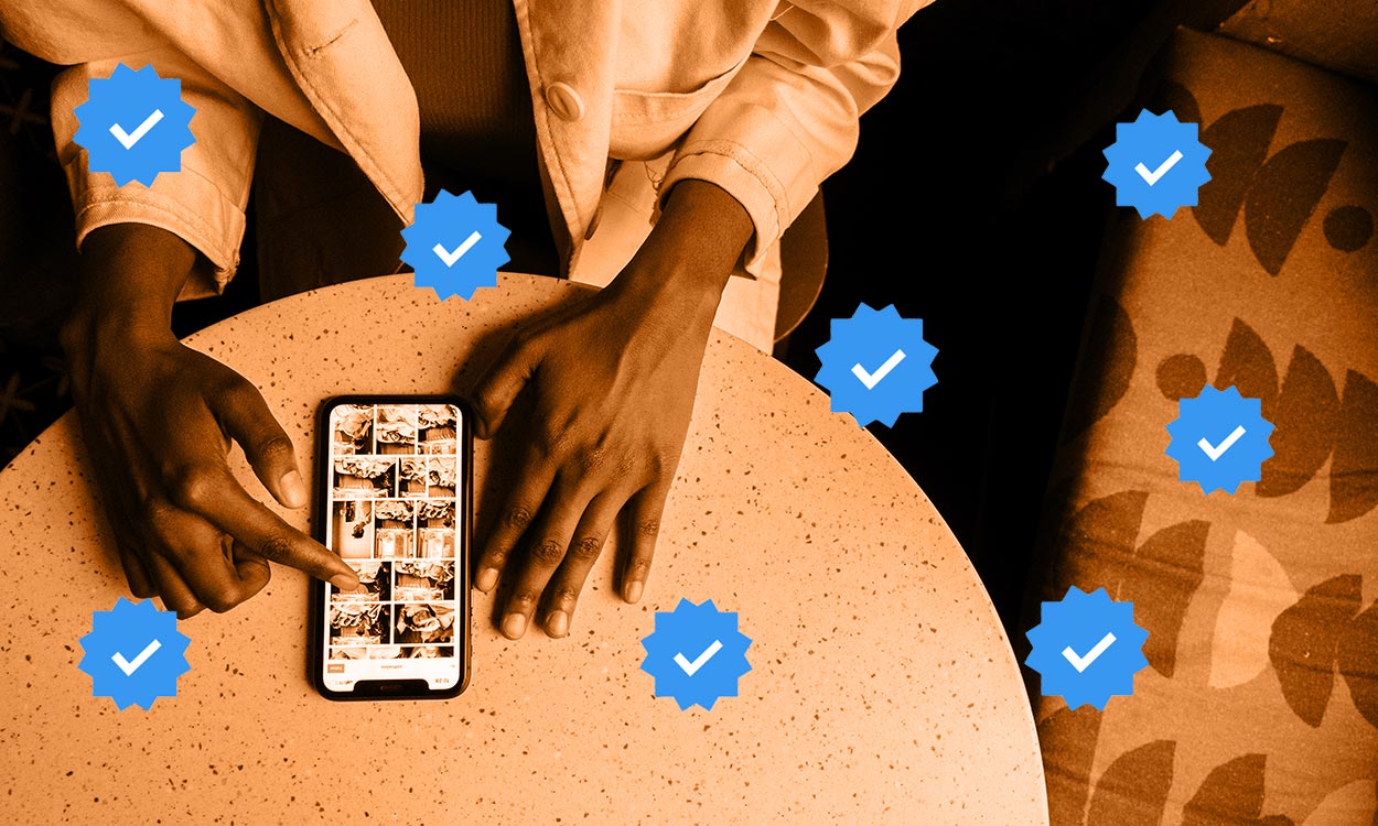 The rise of purchased validation: examining the Instagram blue tick phenomenon
