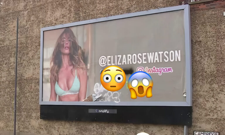Controversial billboard promoting OnlyFans model is met with local outrage