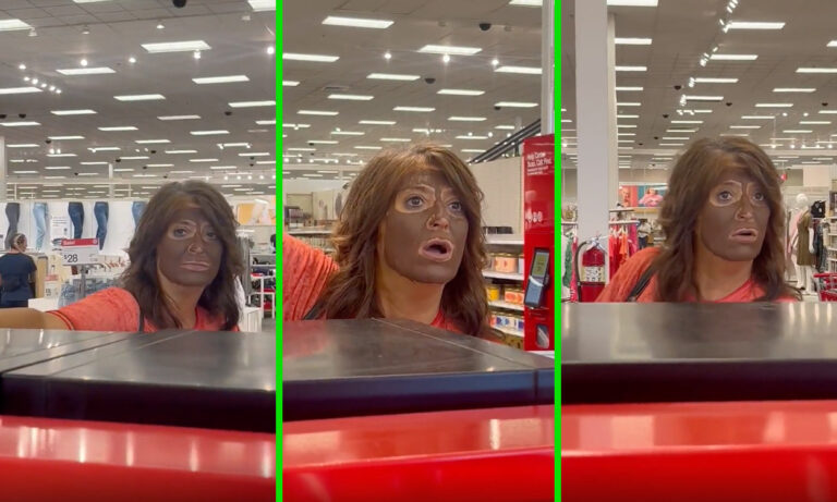 Watch viral video of woman in blackface terrorising Target and Starbucks employees