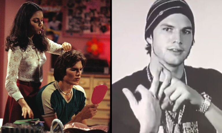 Creepy video of Ashton Kutcher goes viral amid backlash over support of Danny Masterson