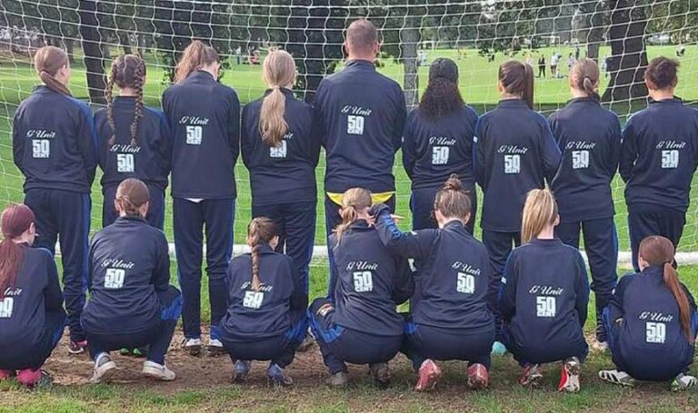 50 Cent is sponsoring an under-14 girls football team in Wales