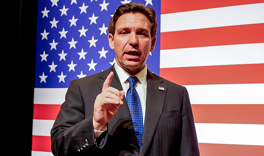 Ron DeSantis’ administration links pro-Palestine student group to terrorism and bans it from campus