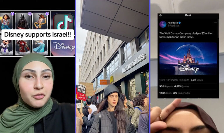 The BDS movement and gen Z are boycotting Disney+, McDonald’s, and Starbucks. Here’s why