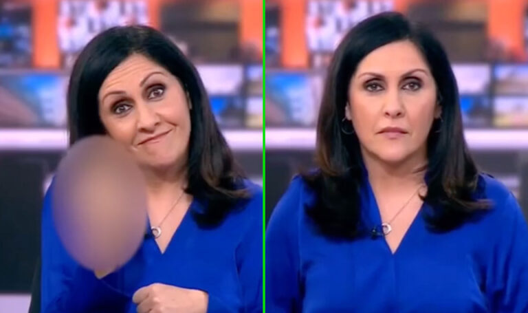 BBC presenter apologises after giving the middle finger to audience mid-broadcast