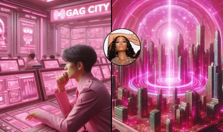 Introducing Gag City, the AI universe created by Barbz to celebrate Nick Minaj’s album Pink Friday 2