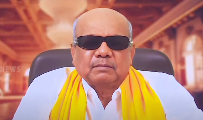 AI used to resurrect dead Indian politician M. Karunanidhi ahead of elections