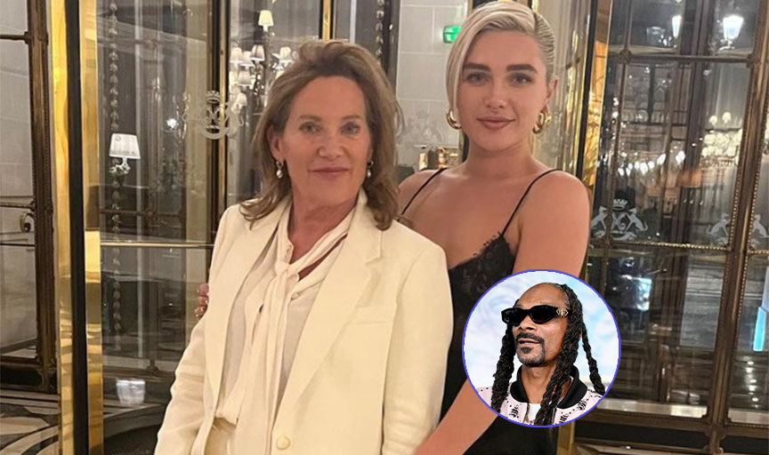 Florence Pugh reveals her mum got high with Snoop Dogg at...