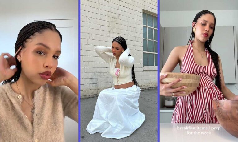 Nara Smith’s braids are causing outrage on TikTok. Here’s why