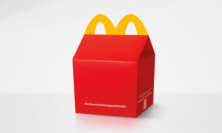 McDonald’s ditches the happy in Happy Meals in an attempt to raise awareness for mental health