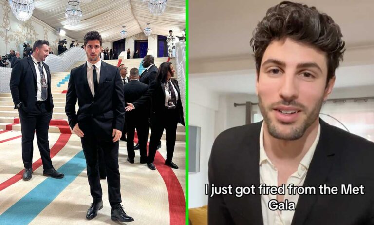 Who is Eugenio Casnighi, the model who got fired from the 2024 Met Gala for being too hot?